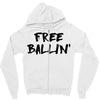 free ballin Zipper Hoodie