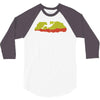 climbing rocks wall climb indoor outdoor 3/4 Sleeve Shirt