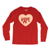 Hope With Heart Long Sleeve Shirts