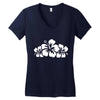 hawaiian flower Women's V-Neck T-Shirt