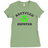 recycled hipster Ladies Fitted T-Shirt