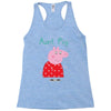 peppa pig aunt pig Racerback Tank