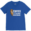 otter coffee V-Neck Tee