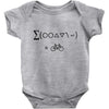 bike maths Baby Bodysuit