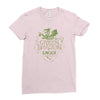 green dragon lager Ladies Fitted T-Shirt
