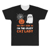 i'm the crazy cat lady All Over Men's T-shirt