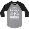 I Am One Blessed Grandmom 3/4 Sleeve Shirt
