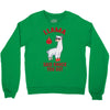 boxing llama Crewneck Sweatshirt