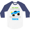 monster truck shirt for boys toddlers 3/4 Sleeve Shirt