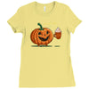 pumpkin spice season Ladies Fitted T-Shirt