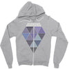 diamond Zipper Hoodie