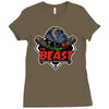 you'll be scared forever Ladies Fitted T-Shirt
