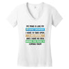 My Mind is Like My internet Browser i Have 19 Tabs Open 3 Are Frozen A Women's V-Neck T-Shirt