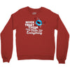 never trust an atom, they make up everything Crewneck Sweatshirt
