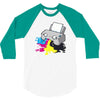 printer 3/4 Sleeve Shirt