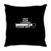 mens fart loading Throw Pillow