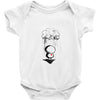 sad, rain heard Baby Onesie
