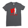 job well done batle royal gaming Ladies Fitted T-Shirt