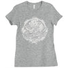 prepare for the future white Ladies Fitted T-Shirt