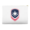 land of the free shield Accessory Pouches