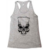 stupid skull Racerback Tank