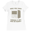 try restart Ladies Fitted T-Shirt