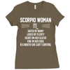 Scorpio Woman Ladies Fitted T-Shirt