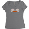 trunk wrestling Women's Triblend Scoop T-shirt