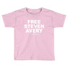 free steven avery Toddler T-shirt