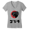 gotzilla Women's V-Neck T-Shirt