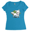 forest protector Women's Triblend Scoop T-shirt