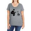 cook marshmallow Ladies Curvy T-Shirt