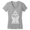 real eyes realize real eyes illuminati Women's V-Neck T-Shirt