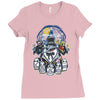penguin time Ladies Fitted T-Shirt