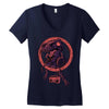 dinodanceur Women's V-Neck T-Shirt