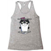 master shake demon Racerback Tank