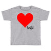 Besties Heart Family Matching Toddler T-shirt