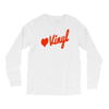 love vinyl Long Sleeve Shirts