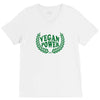 Vegan Power V-Neck Tee
