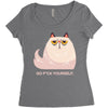 Go F Yourself Women's Triblend Scoop T-shirt