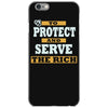 to protect and serve the rich iPhone 6/6s Case