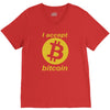 bitcoin V-Neck Tee