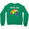 Vote Yes, Australian Marriage Equality Crewneck Sweatshirt