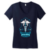 Trust Me I'm The Doctor. Women's V-Neck T-Shirt