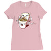 zombie ramen Ladies Fitted T-Shirt