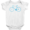 cycling bikes bike cycle riding retro sticker transfer tv funny iron o Baby Onesie