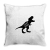 Teachersaurus Throw Pillow