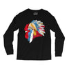 chief many feathers Long Sleeve Shirts