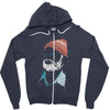 zissou of fish Zipper Hoodie
