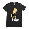 rap simpson Ladies Fitted T-Shirt